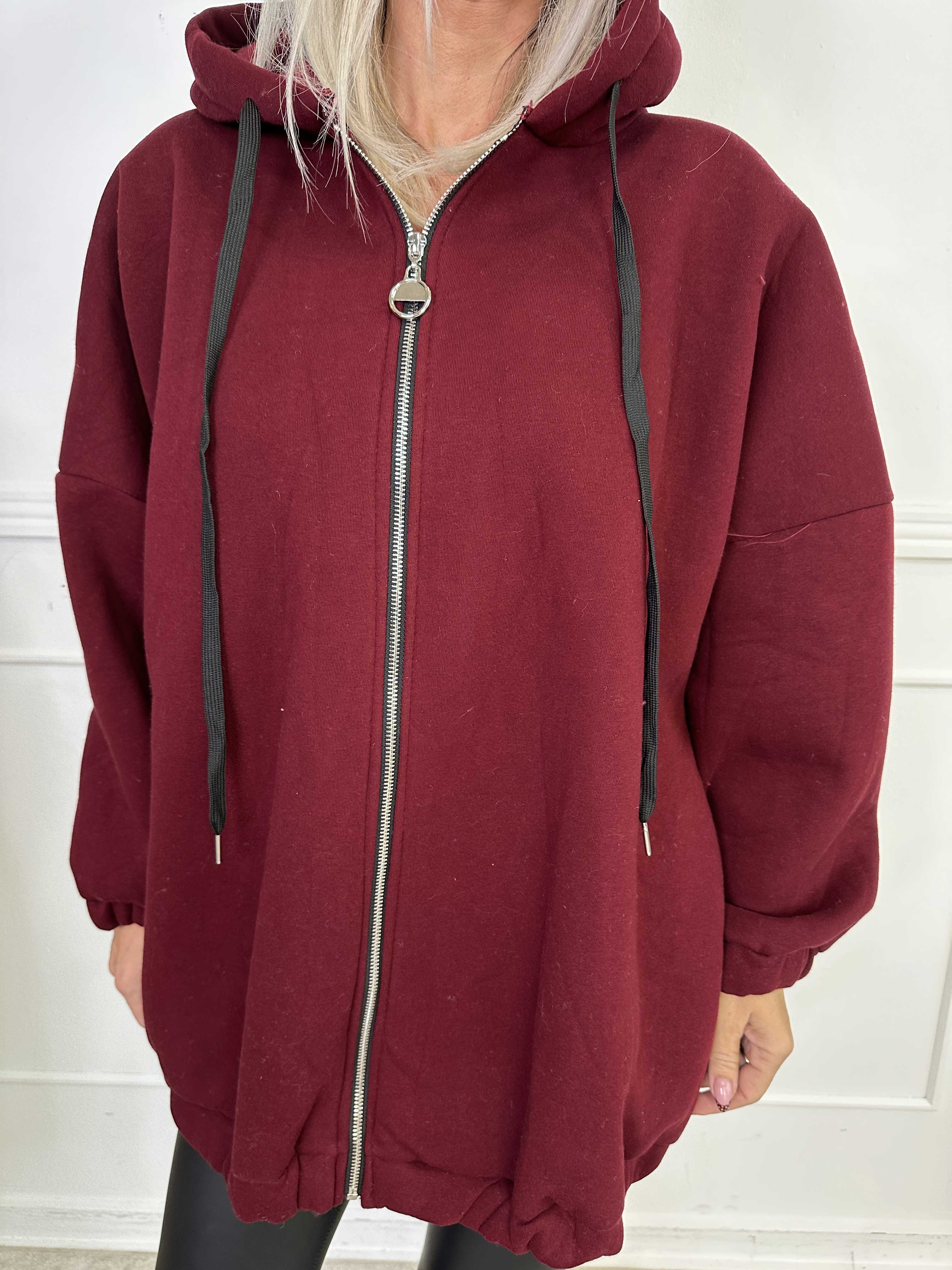 Iverna - Blød oversize hoodie med tekst